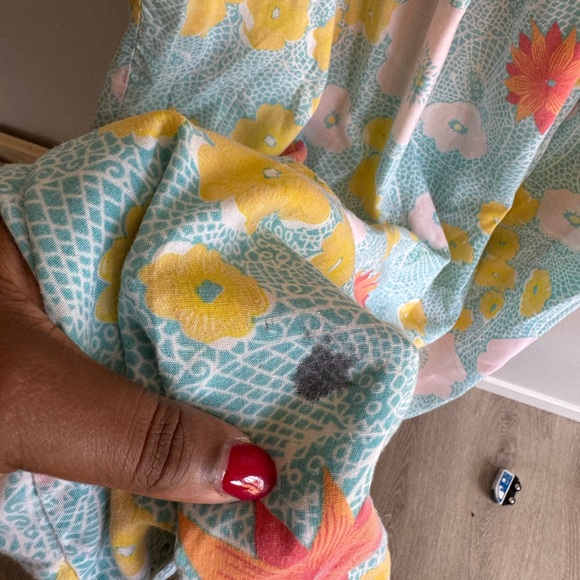 Vintage sears medium cotton feel multi colour dress… - Picture 5 of 6